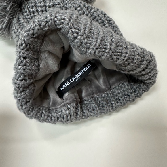 Karl Lagerfield winter hat - Picture 4 of 6